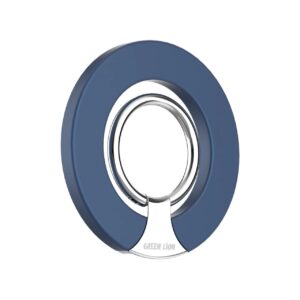 Green Lion Magnetic Ring Buckle - Blue