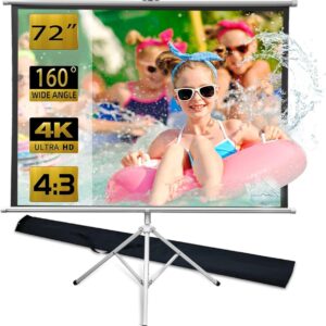 Green Lion Portable Projection Screen With Tripod Stand