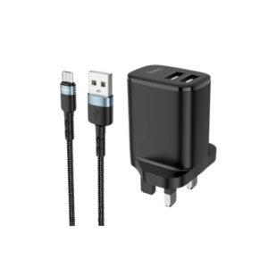 Hoco Dc16 Dual Port Charger Set Micro