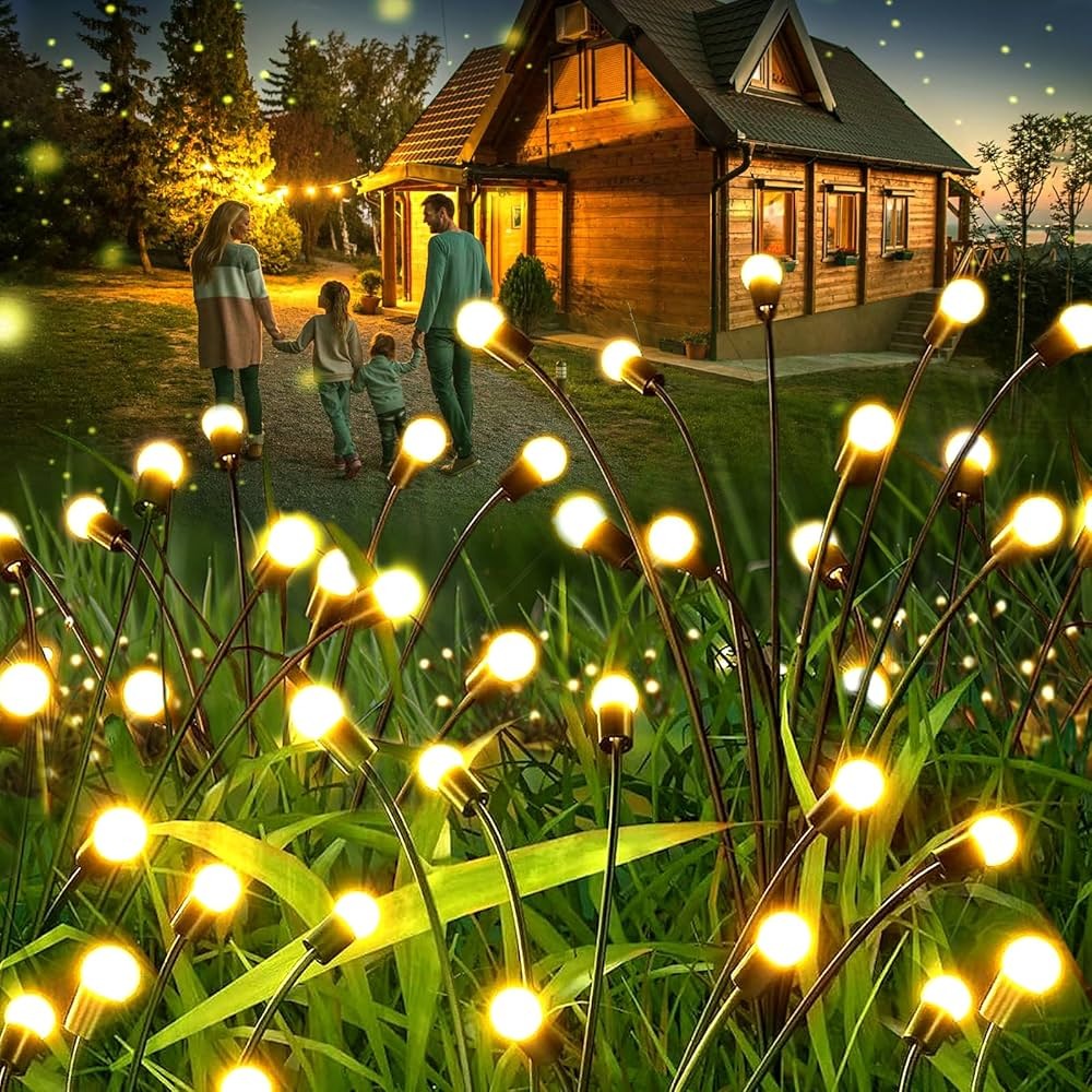 Solar Powered Firefly Lights